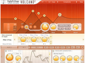 FabFilter Volcano 2 features customisable interface